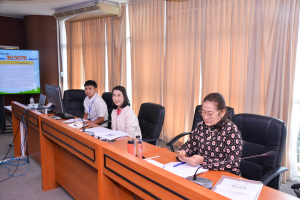การประชุมเตรียมความพร้อมเพื่อชี้แจงงบประมาณรายจ่าย ประจำปีงบประมาณ พ.ศ. 2567