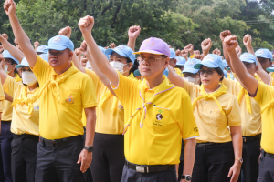 มรท. ร่วมกิจกรรมจิตอาสาพัฒนาเนื่องในวันคล้ายวันพระบรมราชสมภพ รัชกาลที่ 9