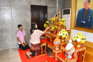 สำนักศิลปะและวัฒนธรรมจัดพิธีทำบุญถวายเป็นพระราชกุศล รัชกาลที่ 9