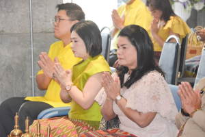 สำนักศิลปะและวัฒนธรรมจัดพิธีทำบุญถวายเป็นพระราชกุศล รัชกาลที่ 9