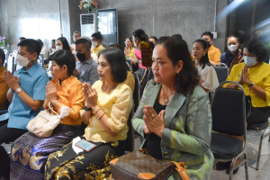 สำนักศิลปะและวัฒนธรรมจัดพิธีทำบุญถวายเป็นพระราชกุศล รัชกาลที่ 9