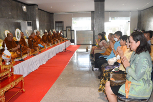 สำนักศิลปะและวัฒนธรรมจัดพิธีทำบุญถวายเป็นพระราชกุศล รัชกาลที่ 9