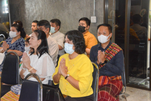 สำนักศิลปะและวัฒนธรรมจัดพิธีทำบุญถวายเป็นพระราชกุศล รัชกาลที่ 9