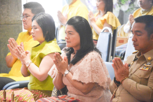 สำนักศิลปะและวัฒนธรรมจัดพิธีทำบุญถวายเป็นพระราชกุศล รัชกาลที่ 9