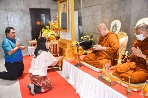 สำนักศิลปะและวัฒนธรรมจัดพิธีทำบุญถวายเป็นพระราชกุศล รัชกาลที่ 9