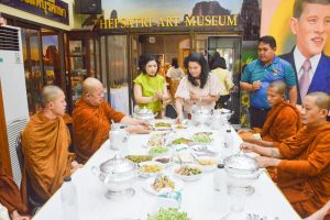สำนักศิลปะและวัฒนธรรมจัดพิธีทำบุญถวายเป็นพระราชกุศล รัชกาลที่ 9