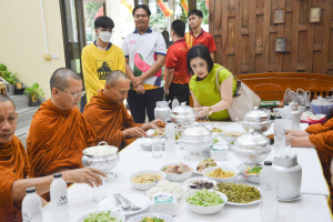 สำนักศิลปะและวัฒนธรรมจัดพิธีทำบุญถวายเป็นพระราชกุศล รัชกาลที่ 9