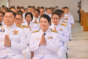 มรท. ร่วมพิธีเนื่องในวันคล้ายวันพระบรมราชสมภพ รัชกาลที่ 9 วันชาติ และวันพ่อแห่งชาติ