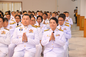 มรท. ร่วมพิธีเนื่องในวันคล้ายวันพระบรมราชสมภพ รัชกาลที่ 9 วันชาติ และวันพ่อแห่งชาติ