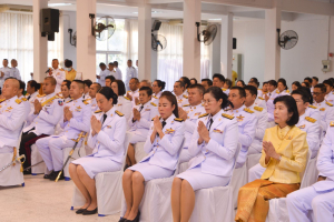 มรท. ร่วมพิธีเนื่องในวันคล้ายวันพระบรมราชสมภพ รัชกาลที่ 9 วันชาติ และวันพ่อแห่งชาติ