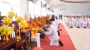 มรท. ร่วมพิธีเนื่องในวันคล้ายวันพระบรมราชสมภพ รัชกาลที่ 9 วันชาติ และวันพ่อแห่งชาติ