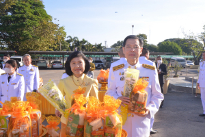 มรท. ร่วมพิธีเนื่องในวันคล้ายวันพระบรมราชสมภพ รัชกาลที่ 9 วันชาติ และวันพ่อแห่งชาติ