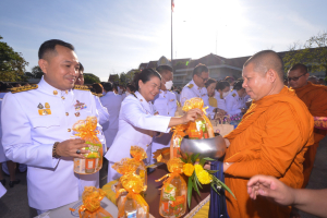 มรท. ร่วมพิธีเนื่องในวันคล้ายวันพระบรมราชสมภพ รัชกาลที่ 9 วันชาติ และวันพ่อแห่งชาติ