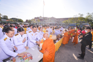 มรท. ร่วมพิธีเนื่องในวันคล้ายวันพระบรมราชสมภพ รัชกาลที่ 9 วันชาติ และวันพ่อแห่งชาติ