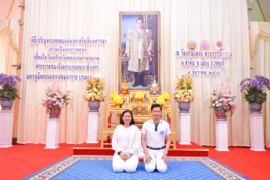 มรท. ร่วมพิธีเจริญพระพุทธมนต์และเจริญจิตภาวนา ถวายพระราชกุศล รัชกาลที่ 9