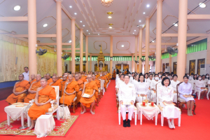 มรท. ร่วมพิธีเจริญพระพุทธมนต์และเจริญจิตภาวนา ถวายพระราชกุศล รัชกาลที่ 9