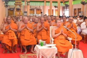 มรท. ร่วมพิธีเจริญพระพุทธมนต์และเจริญจิตภาวนา ถวายพระราชกุศล รัชกาลที่ 9