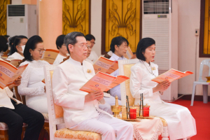 มรท. ร่วมพิธีเจริญพระพุทธมนต์และเจริญจิตภาวนา ถวายพระราชกุศล รัชกาลที่ 9