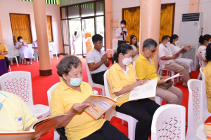 มรท. ร่วมพิธีเจริญพระพุทธมนต์และเจริญจิตภาวนา ถวายพระราชกุศล รัชกาลที่ 9