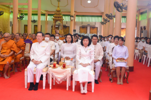 มรท. ร่วมพิธีเจริญพระพุทธมนต์และเจริญจิตภาวนา ถวายพระราชกุศล รัชกาลที่ 9