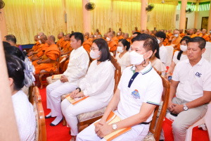 มรท. ร่วมพิธีเจริญพระพุทธมนต์และเจริญจิตภาวนา ถวายพระราชกุศล รัชกาลที่ 9