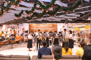 มนส.มรภ.เทพสตรี และ กระทรวง อว. จัดงานดนตรีในสวน : H.M. Song อว. บรรเลงเพลงของพ่อ เทิดพระเกียรติ ร.9 พื้นที่ จ.ลพบุรี สิงห์บุรี และสระบุรี