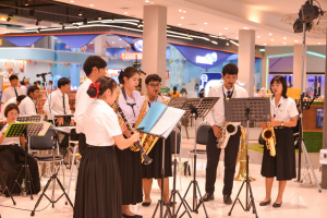 มนส.มรภ.เทพสตรี และ กระทรวง อว. จัดงานดนตรีในสวน : H.M. Song อว. บรรเลงเพลงของพ่อ เทิดพระเกียรติ ร.9 พื้นที่ จ.ลพบุรี สิงห์บุรี และสระบุรี
