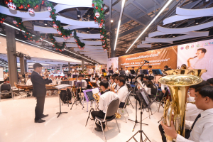 มนส.มรภ.เทพสตรี และ กระทรวง อว. จัดงานดนตรีในสวน : H.M. Song อว. บรรเลงเพลงของพ่อ เทิดพระเกียรติ ร.9 พื้นที่ จ.ลพบุรี สิงห์บุรี และสระบุรี