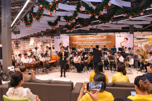มนส.มรภ.เทพสตรี และ กระทรวง อว. จัดงานดนตรีในสวน : H.M. Song อว. บรรเลงเพลงของพ่อ เทิดพระเกียรติ ร.9 พื้นที่ จ.ลพบุรี สิงห์บุรี และสระบุรี