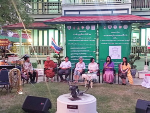 อธิการบดี มรท. ร่วมแถลงข่าวการจัดงานทำบุญเมืองลพบุรี ครั้งที่ 24 และงานแถลงข่าวการจัดงานเยาวชนลพบุรีบรรเลงดนตรีในวัง ครั้งที่ 1