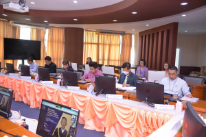 มรท. จัดประชุมโครงการทบทวนแผนยุทธศาสตร์ มรท. พ.ศ. 2566 - 2570 เป็นวันที่ 2