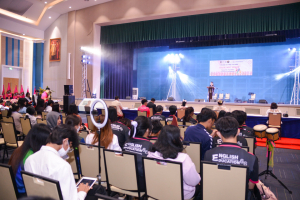 มนส. ประกวดหนุ่มฉลาด สาวเฉลียว และหนุ่มสาวสร้างสรรค์ ประจำปีการศึกษา 2566 HUSO to the Future