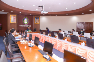 การประชุม คกก.สรรหากรรมการผู้ทรงคุณวุฒิใน คกก.ส่งเสริมกิจการมหาวิทยาลัย ครั้งที่ 1/66