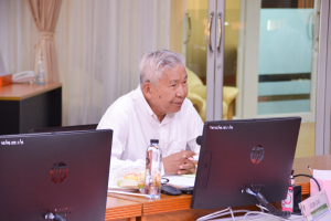การประชุม คกก.สรรหากรรมการผู้ทรงคุณวุฒิใน คกก.ส่งเสริมกิจการมหาวิทยาลัย ครั้งที่ 1/66