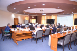 การประชุม คกก.สรรหากรรมการผู้ทรงคุณวุฒิใน คกก.ส่งเสริมกิจการมหาวิทยาลัย ครั้งที่ 1/66