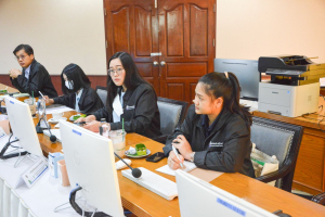 มรท. ให้การต้อนรับ คกก.ตรวจเยี่ยมผลการดำเนินงานหลักสูตรที่เข้าร่วมโครงการบัณฑิตพันธุ์ใหม่ของมหาวิทยาลัยราชภัฏเทพสตรี