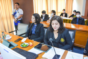 มรท. ให้การต้อนรับ คกก.ตรวจเยี่ยมผลการดำเนินงานหลักสูตรที่เข้าร่วมโครงการบัณฑิตพันธุ์ใหม่ของมหาวิทยาลัยราชภัฏเทพสตรี