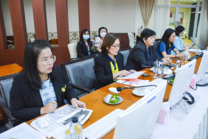 มรท. ให้การต้อนรับ คกก.ตรวจเยี่ยมผลการดำเนินงานหลักสูตรที่เข้าร่วมโครงการบัณฑิตพันธุ์ใหม่ของมหาวิทยาลัยราชภัฏเทพสตรี