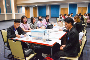 คณะครุศาสตร์ ร่วมกับ สพฐ. จัดอบรมโครงการพัฒนาสมรรถนะครูสู่มืออาชีพ Module ที่ 2 ชุมชนการเรียนรู้ทางวิชาชีพตามข้อตกลงในการพัฒนางาน (PA) 