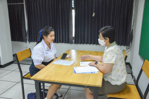 มรท. จัดสอบสัมภาษณ์ นศ.ภาคปกติ รอบที่ 1 โควตา/Portfolio ประจำปีการศึกษา 2567