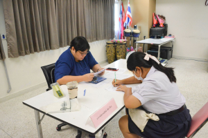 มรท. จัดสอบสัมภาษณ์ นศ.ภาคปกติ รอบที่ 1 โควตา/Portfolio ประจำปีการศึกษา 2567