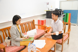 มรท. จัดสอบสัมภาษณ์ นศ.ภาคปกติ รอบที่ 1 โควตา/Portfolio ประจำปีการศึกษา 2567