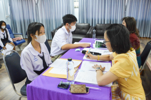 มรท. จัดสอบสัมภาษณ์ นศ.ภาคปกติ รอบที่ 1 โควตา/Portfolio ประจำปีการศึกษา 2567