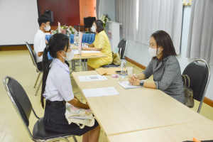 มรท. จัดสอบสัมภาษณ์ นศ.ภาคปกติ รอบที่ 1 โควตา/Portfolio ประจำปีการศึกษา 2567
