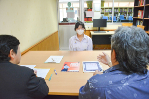 มรท. จัดสอบสัมภาษณ์ นศ.ภาคปกติ รอบที่ 1 โควตา/Portfolio ประจำปีการศึกษา 2567