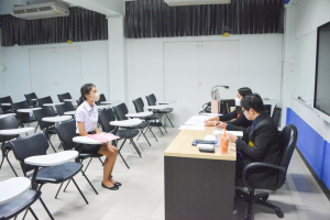 มรท. จัดสอบสัมภาษณ์ นศ.ภาคปกติ รอบที่ 1 โควตา/Portfolio ประจำปีการศึกษา 2567
