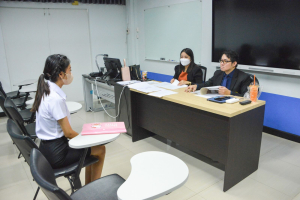 มรท. จัดสอบสัมภาษณ์ นศ.ภาคปกติ รอบที่ 1 โควตา/Portfolio ประจำปีการศึกษา 2567