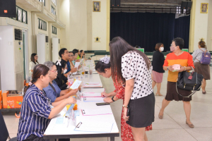 มรท. จัดเลือกตั้งกรรมการสรรหานายกสภามหาวิทยาลัยราชภัฏเทพสตรี และการเลือกตั้งคณะกรรมการสรรหากรรมการสภามหาวิทยาลัยราชภัฏเทพสตรี ผู้ทรงคุณวุฒิ จากบุคลากรประเภทคณาจารย์ประจำ และจากบุคลากรประเภทข้าราชการและพนักงาน