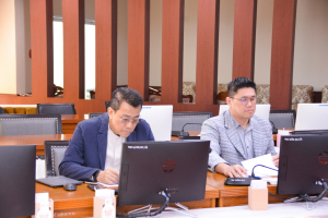 การประชุม คกก.ดำเนินงานคลังหน่วยกิต มรท.