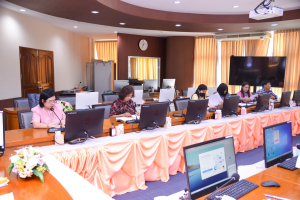 การประชุม คกก.ดำเนินงานคลังหน่วยกิต มรท.
